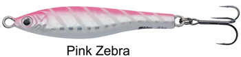ABU fastcast pink zebra